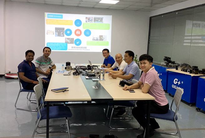 Indian Distributor Visited Saini Intelligent